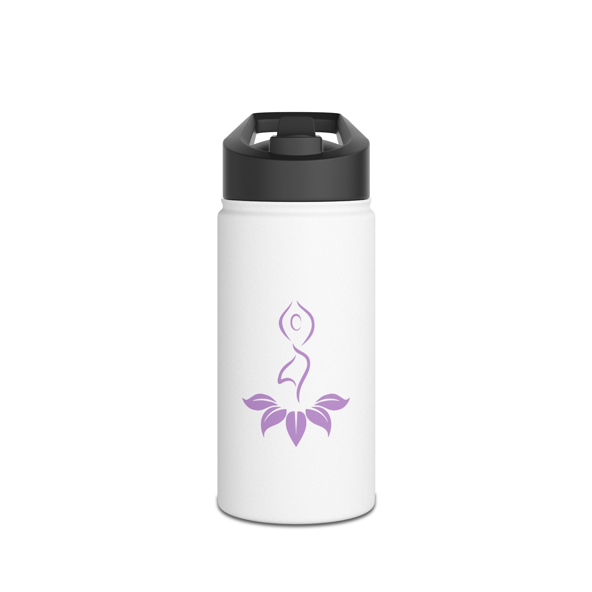 Yoga-Inspired Stainless Steel Water Bottle - Eco-Friendly, Reusable, Perfect for Hydration, Fitness and Gifts