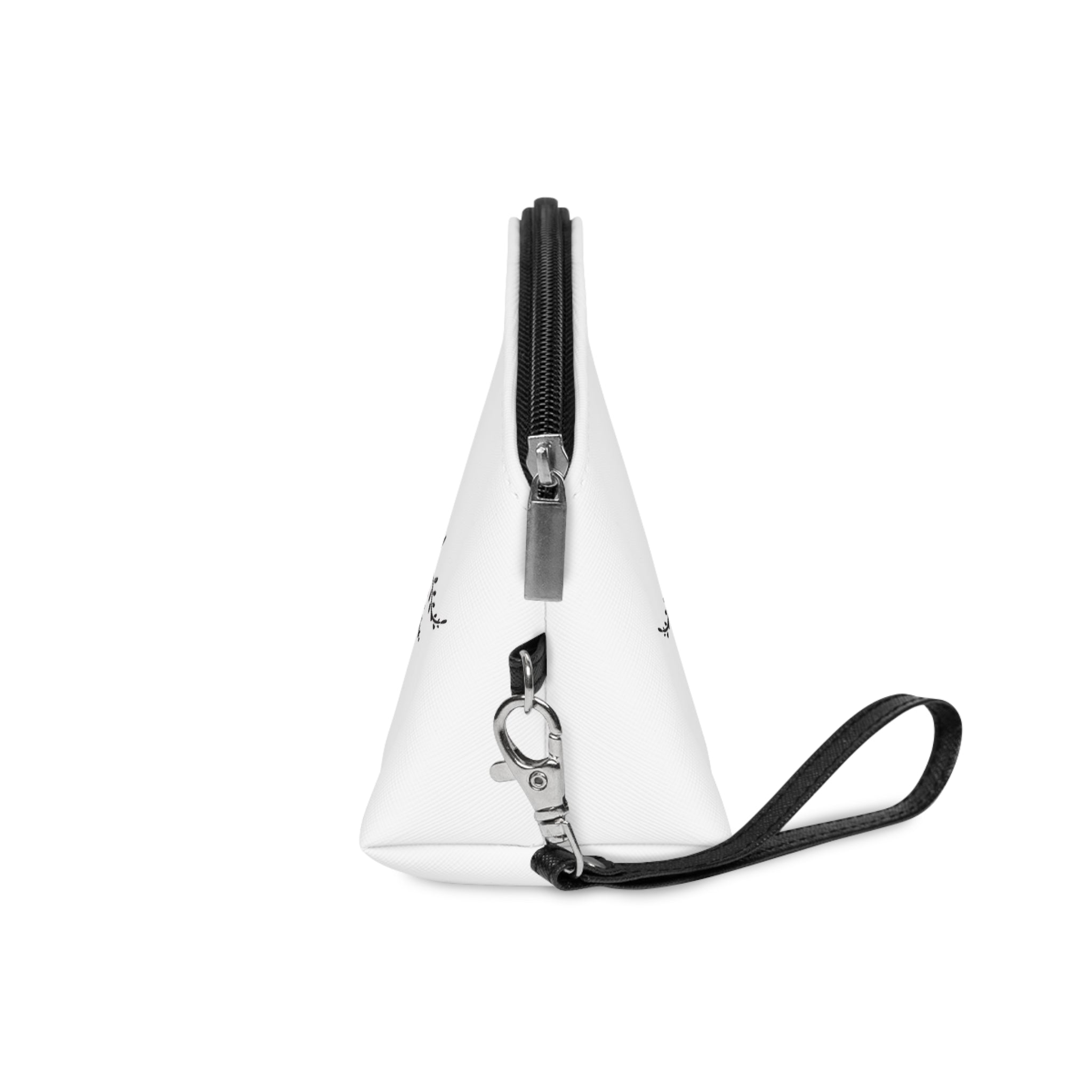 Celestial Floral Makeup Bag - Moon and Star Design