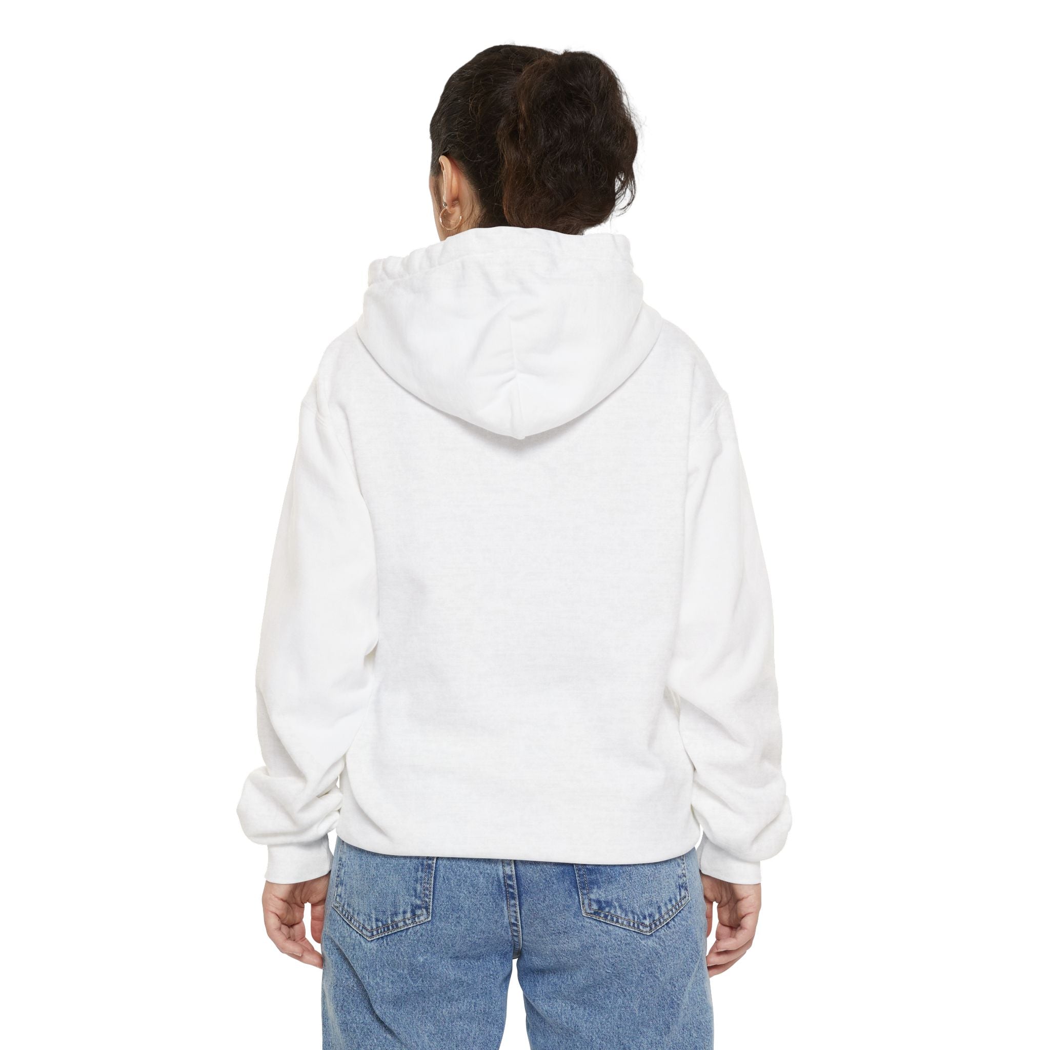 Garment-Dyed Hoodie with Ring-Spun Cotton and Jersey-Lined Hood