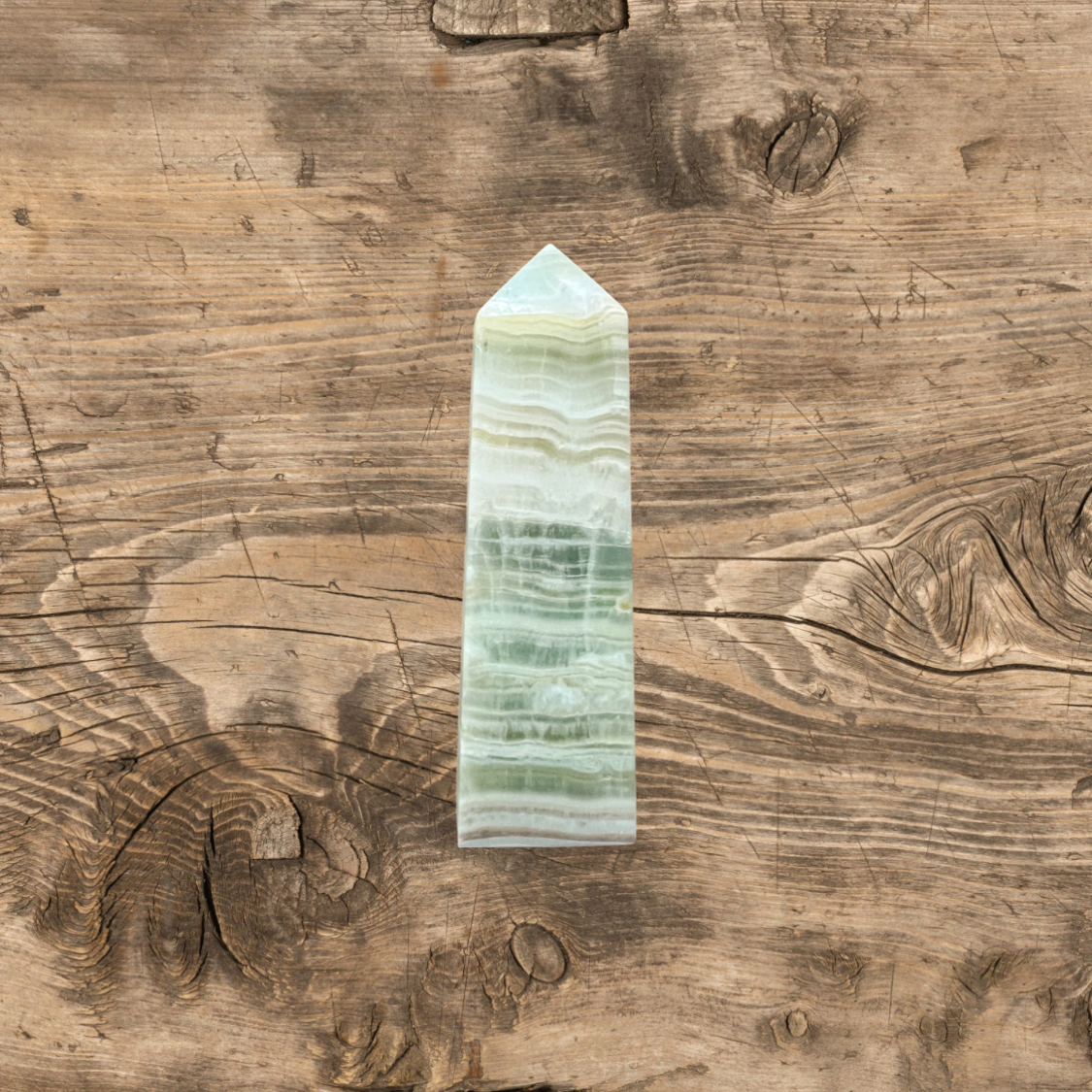 Caribbean Calcite Point - Natural Crystal Healing Stone