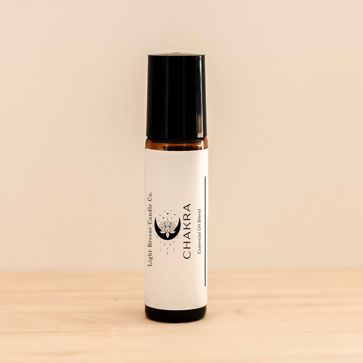 Chakra essential oil roller (10 ml) spiritual well-being all-natural aromatherapy blend cedarwood, sweet orange, lemon, rose, peppermint, frankincense, and jasmine