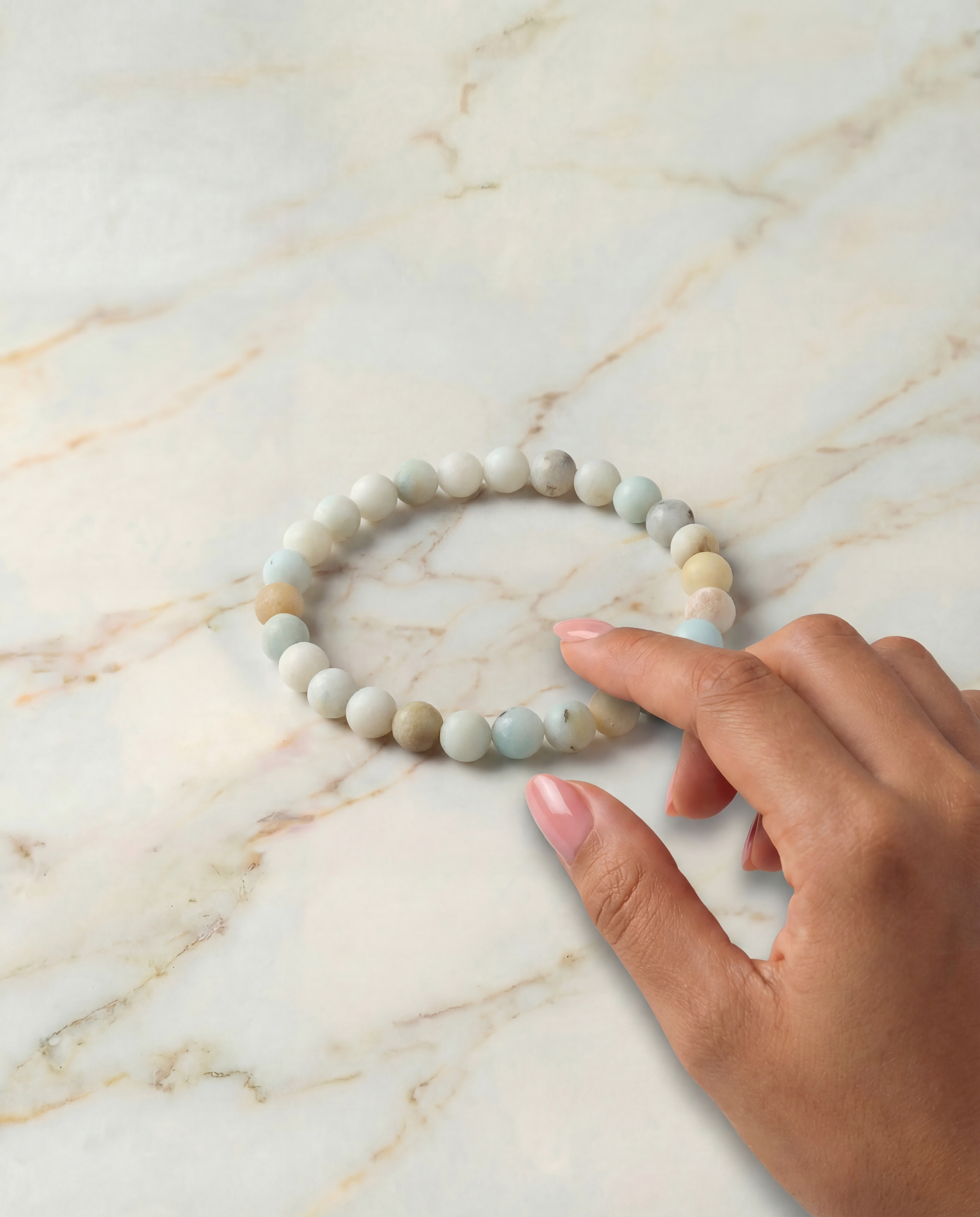 Natural Amazonite Bracelet Harmony & Truth
