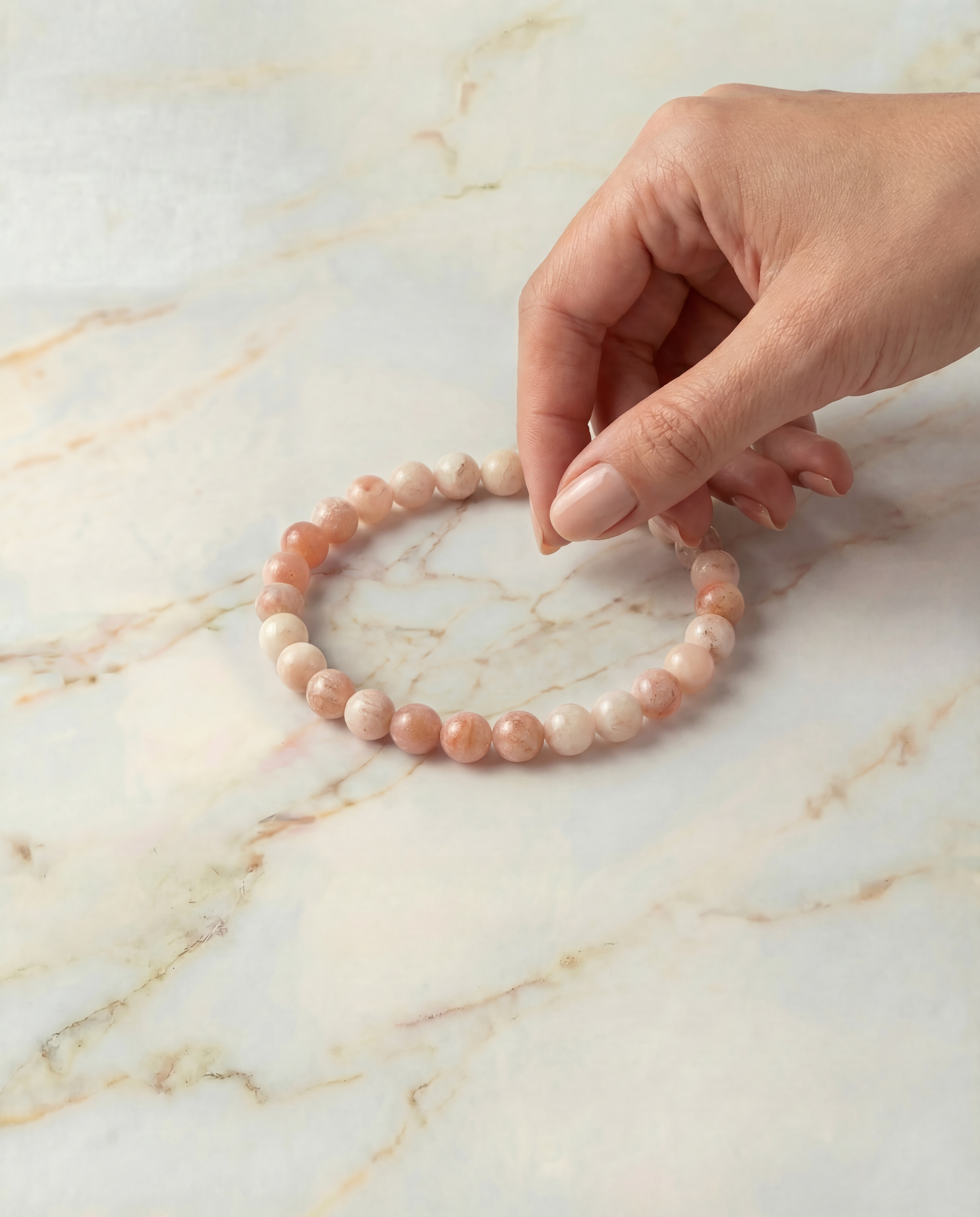 Natural Moonstone Crystal Bracelet Inspiration & New Beginnings