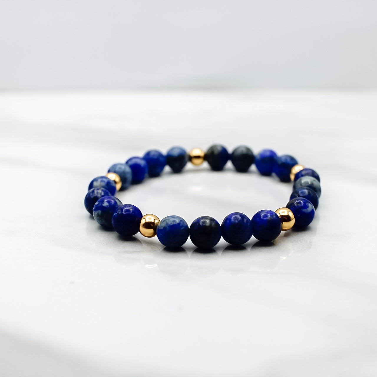 Bracelet 6 1/2 Lapis Lazuli