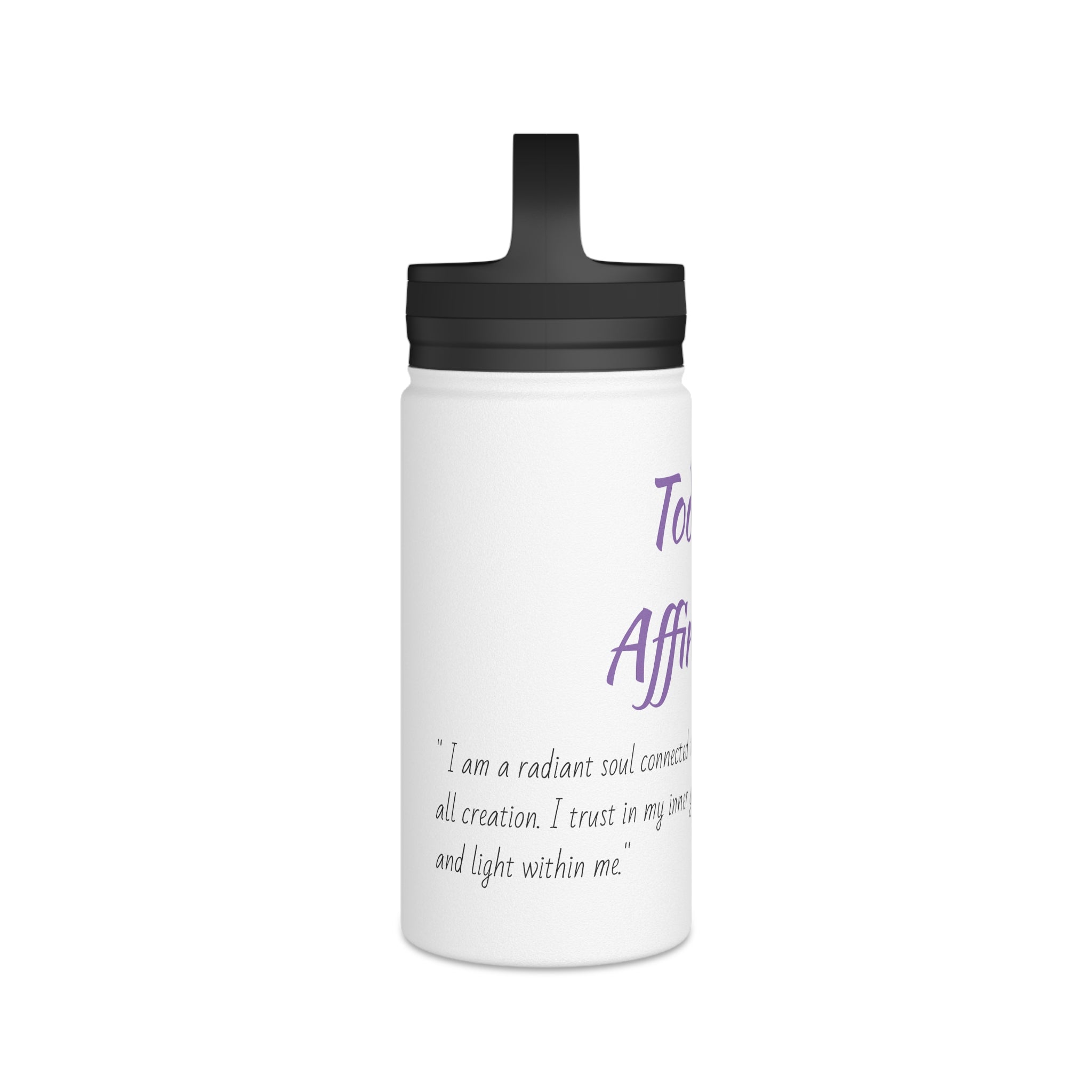 Inspirational Stainless Steel Water Bottle, Affirmation Gifts, Motivational, Fitness Accessory, Self-Care Essentials, Stay Hydrated in Style Perfect for On-the-Go Lifestyles!