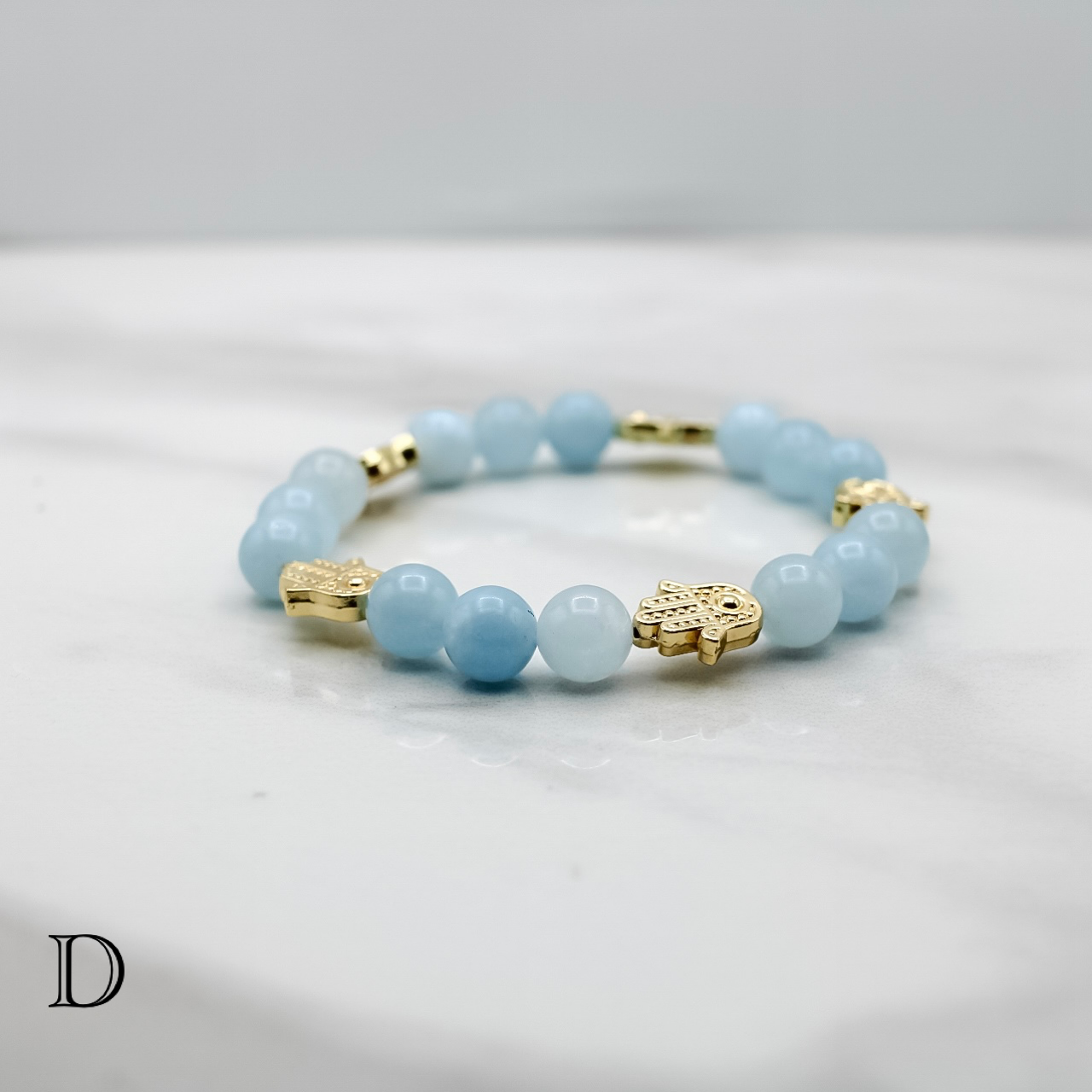 Bracelet 6 1/2 Aquamarine