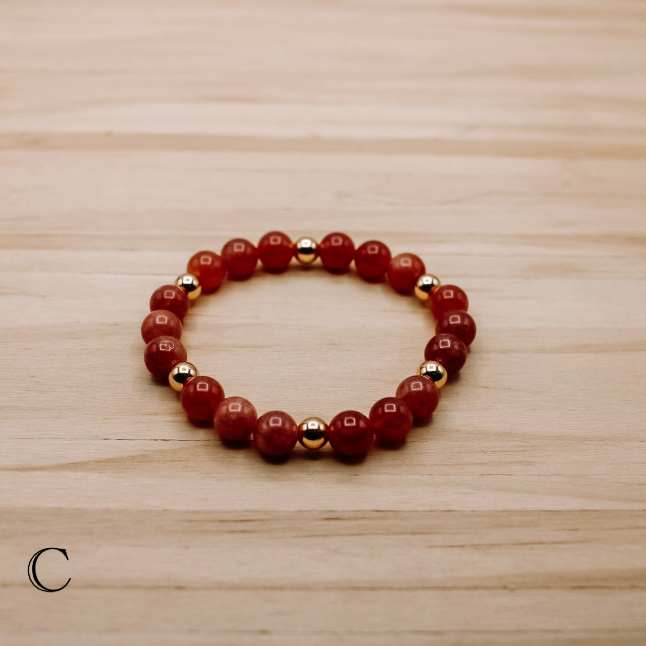 Bracelet 6 1/2 Sunstone