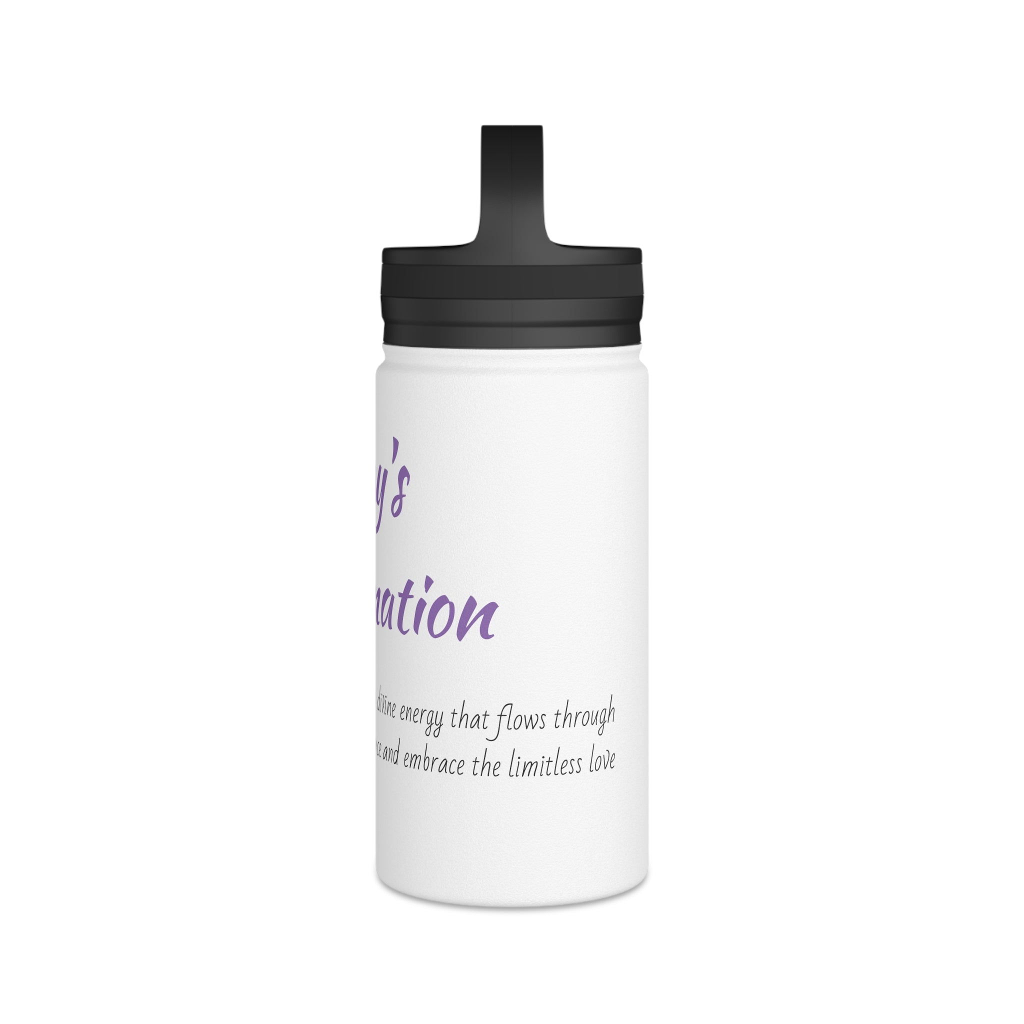 Inspirational Stainless Steel Water Bottle, Affirmation Gifts, Motivational, Fitness Accessory, Self-Care Essentials, Stay Hydrated in Style Perfect for On-the-Go Lifestyles!