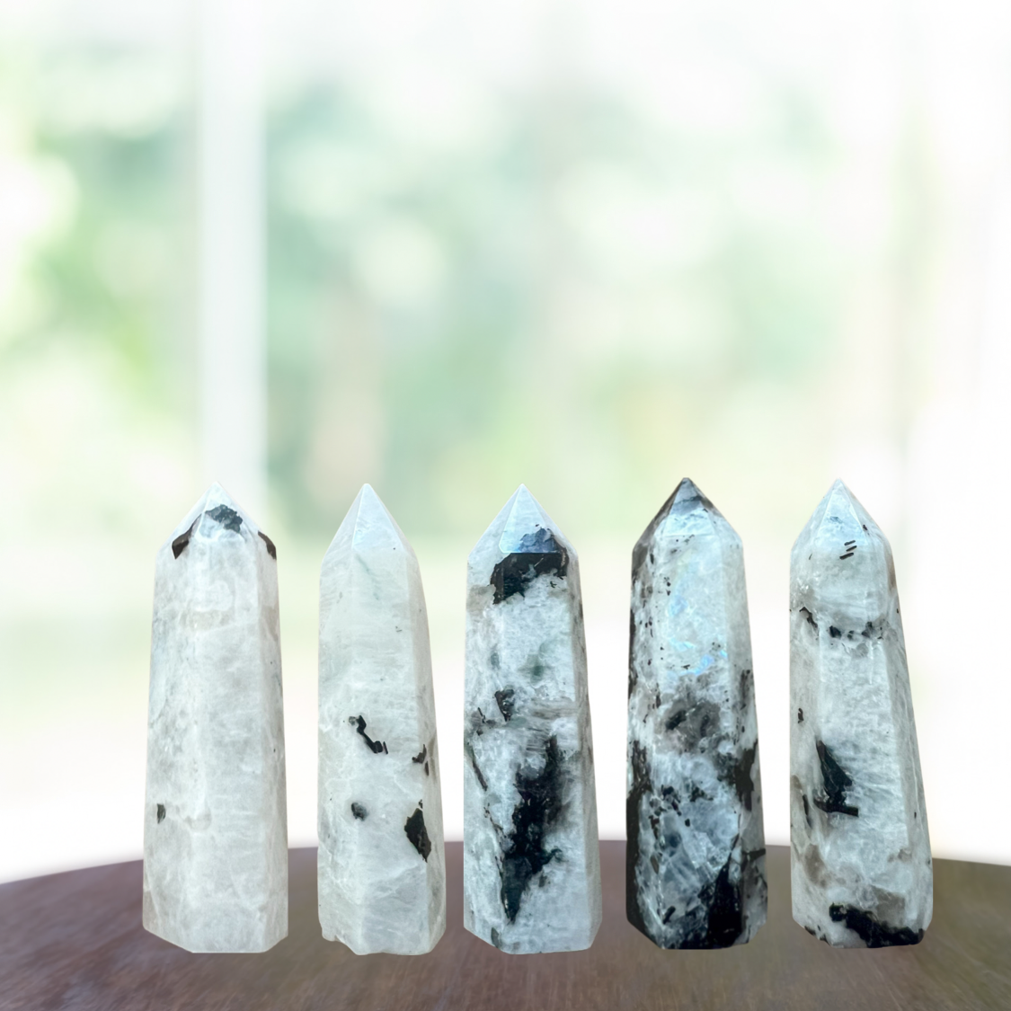 Black moonstone crystal grounding and courageous healing stone from australia self-confidence, intuition & emotional balance