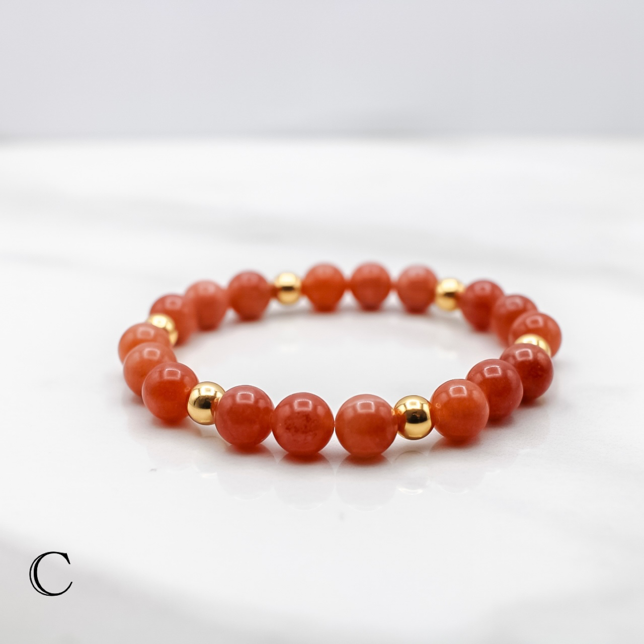 Bracelet 6 1/2 Sunstone