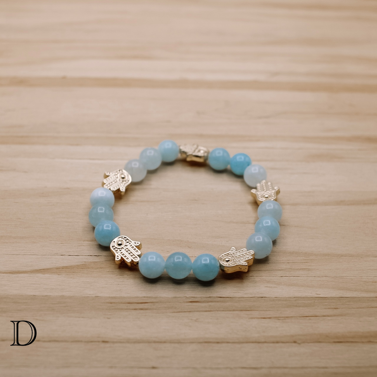 Bracelet 6 1/2 Aquamarine