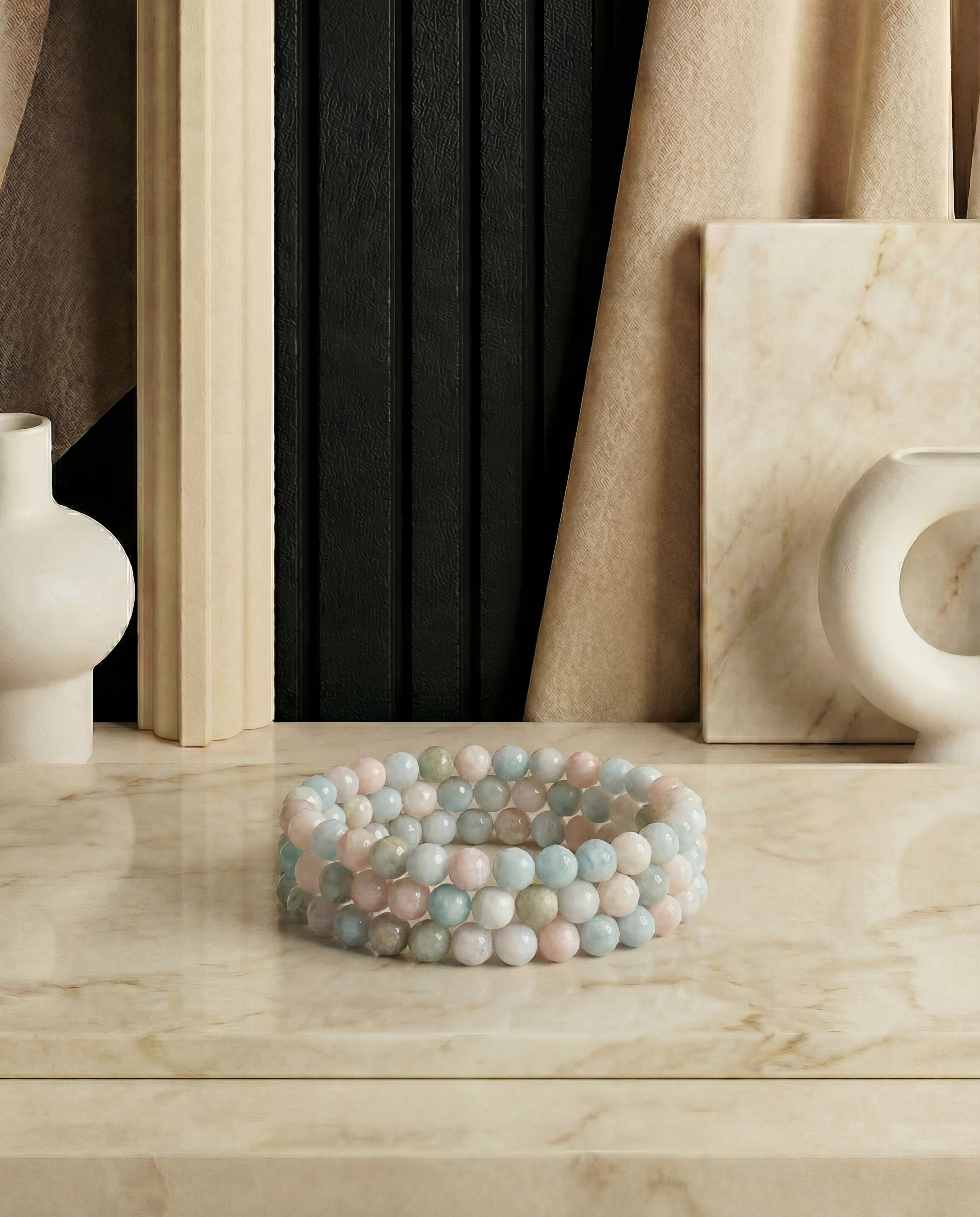 Natural Morganite Bracelet Love & Compassion