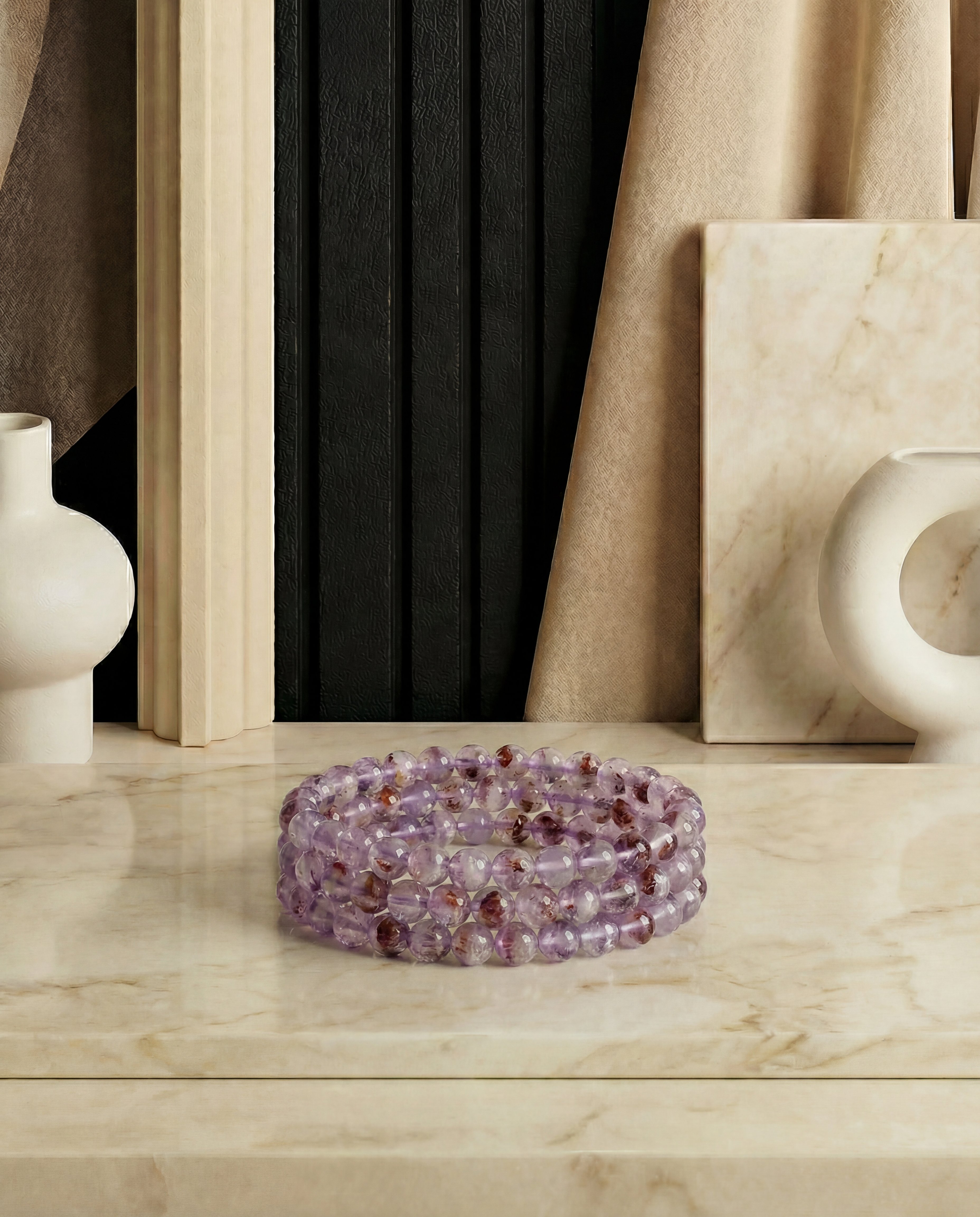 Natural Ametrine Crystal Bracelet Balance & Clarity