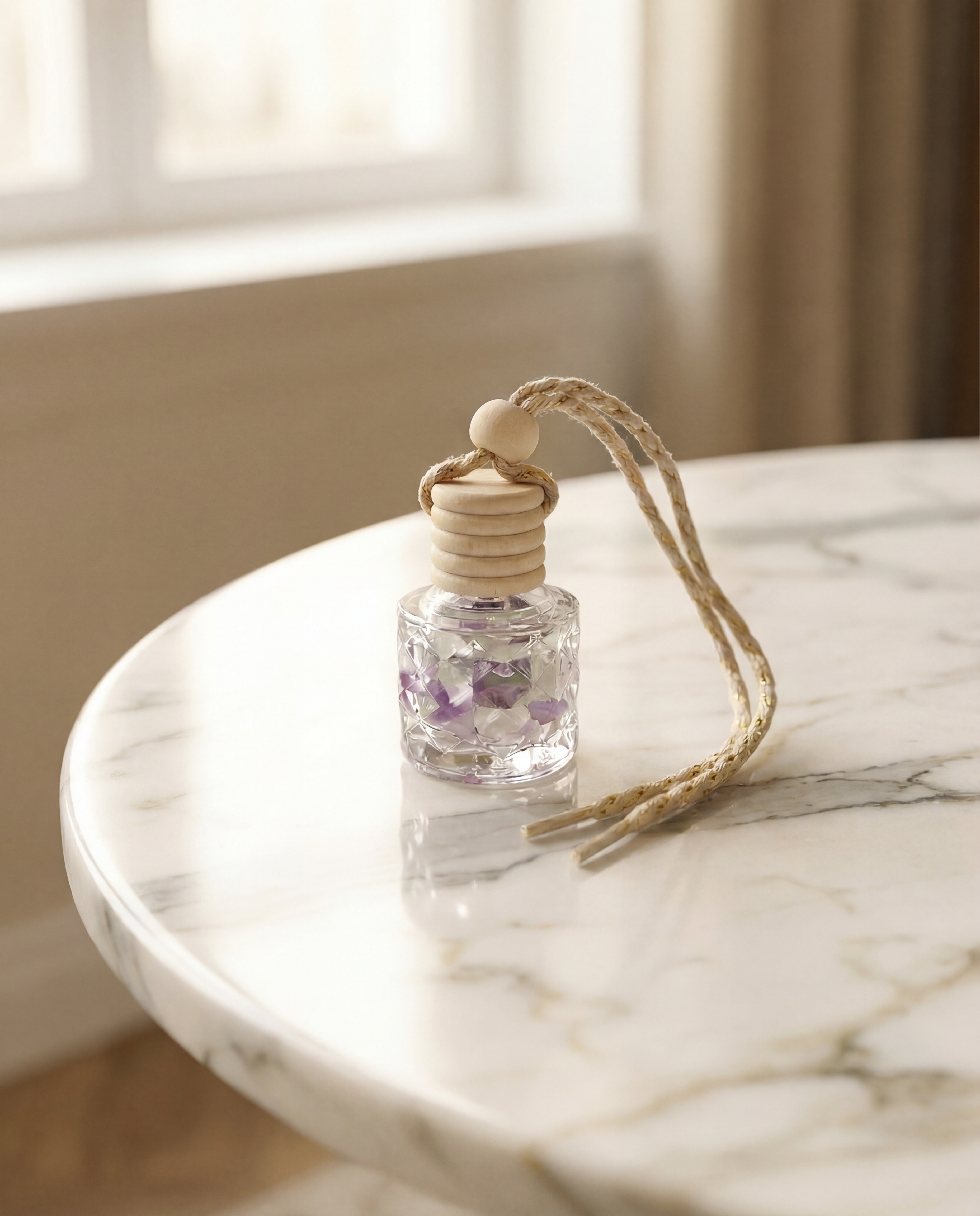 Divine Drift Car Diffuser  Lavender & Rose Essential Oils