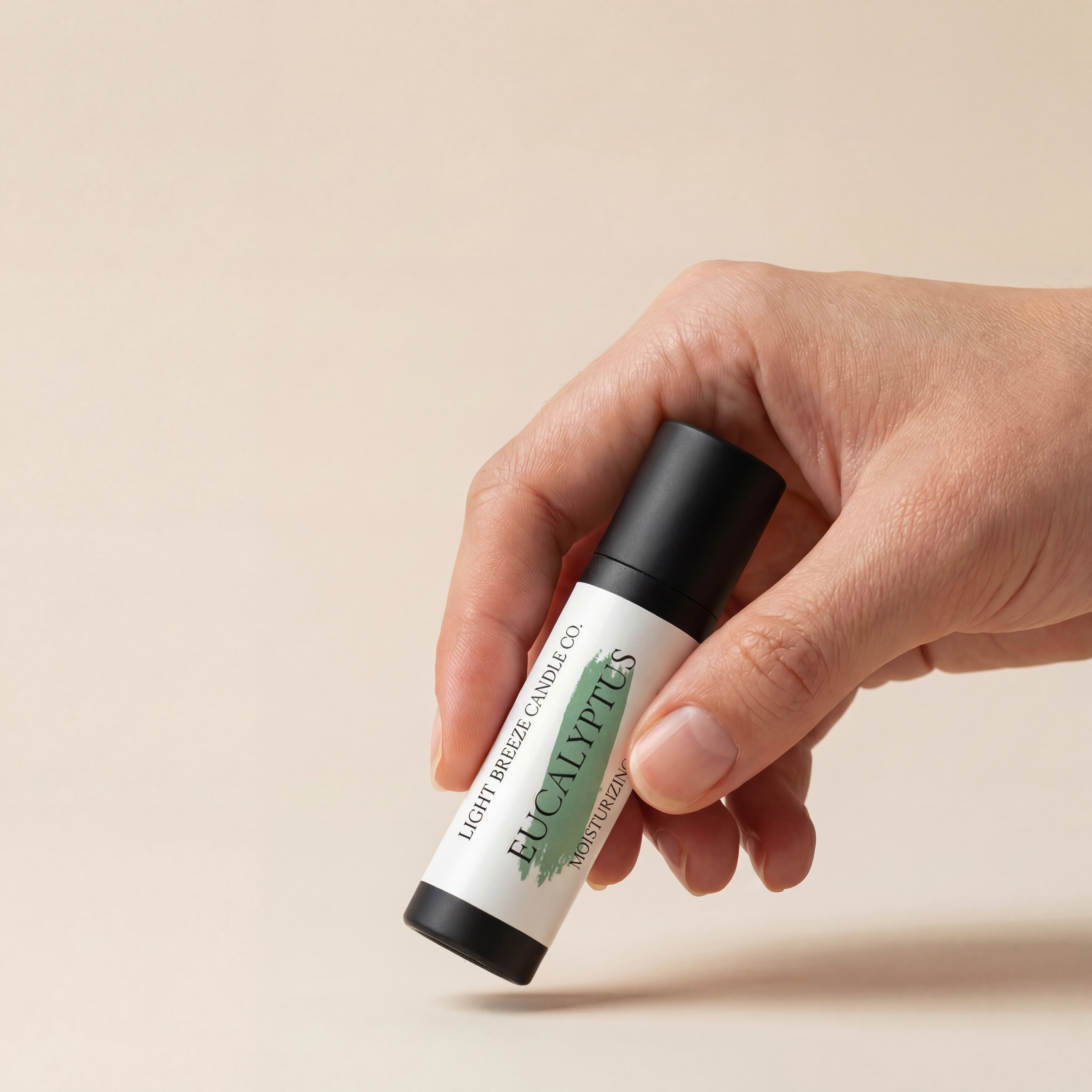 Eucalyptus Essential Oil Lip Balm Natural Moisturizing Lip Care with Shea Butter & Beeswax