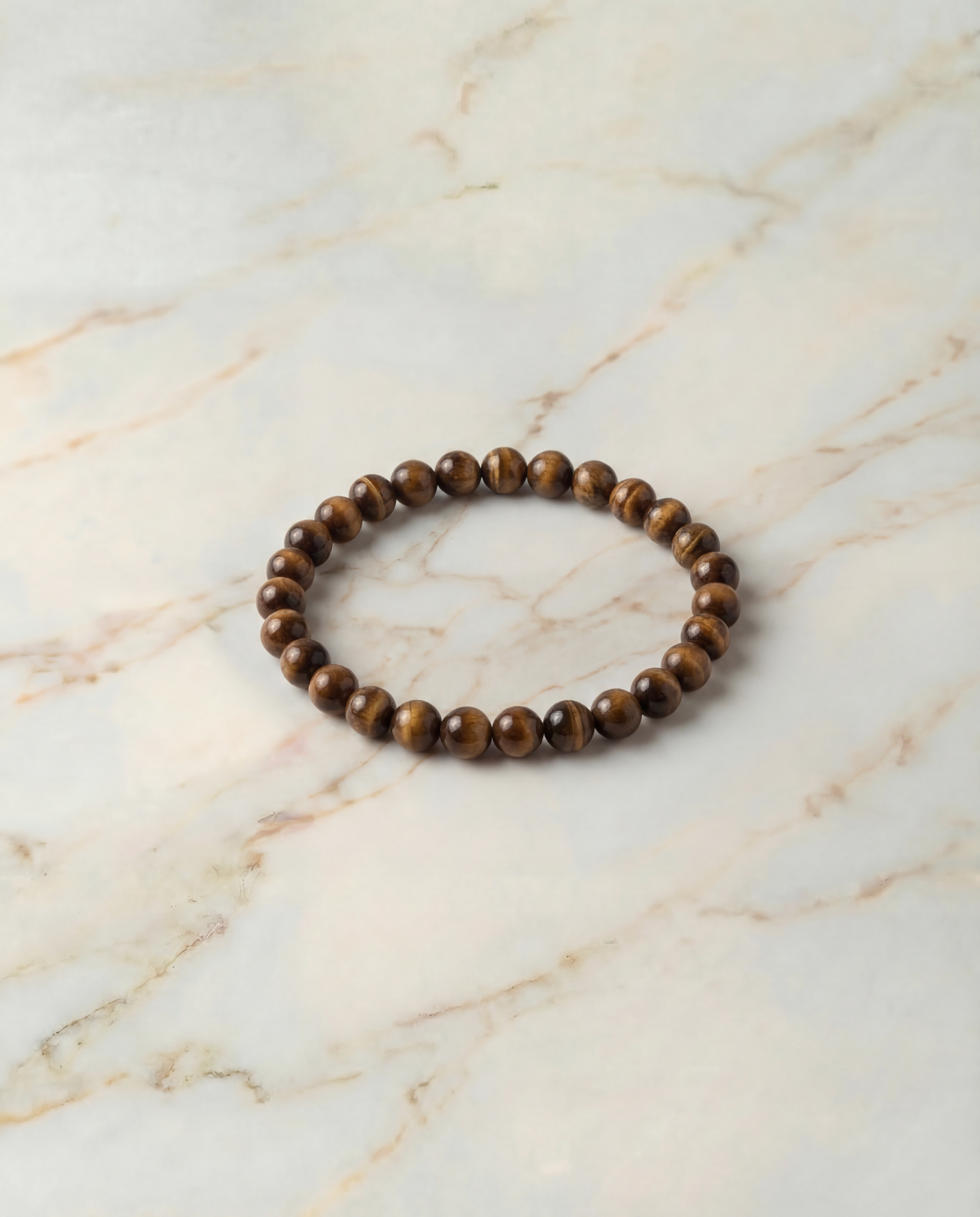 Natural Tiger Eye Crystal Bracelet Confidence & Protection